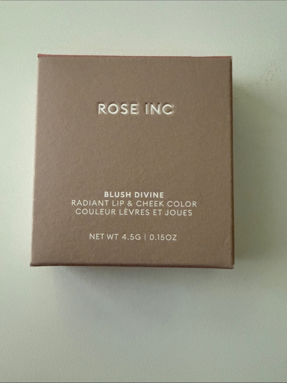 Rose Inc Blush Divine Radiant Lip & Cheek - color Heliotrope (dusty rose)